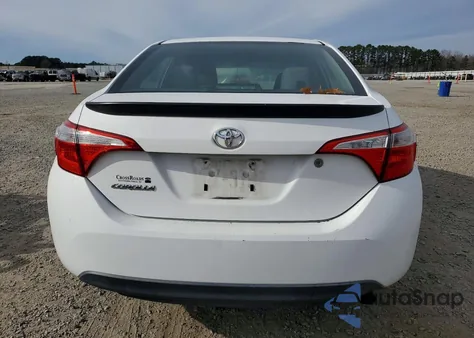 2014 Toyota Corolla L z USA, uszkodzony, nr VIN 2T1BURHE8EC022553